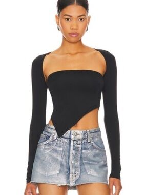 Superdown dax shrug top